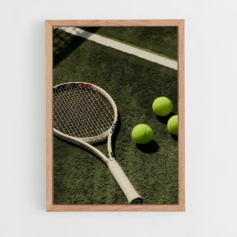 Poster Ace de Wimbledon – affiche Tennis (vue 4)